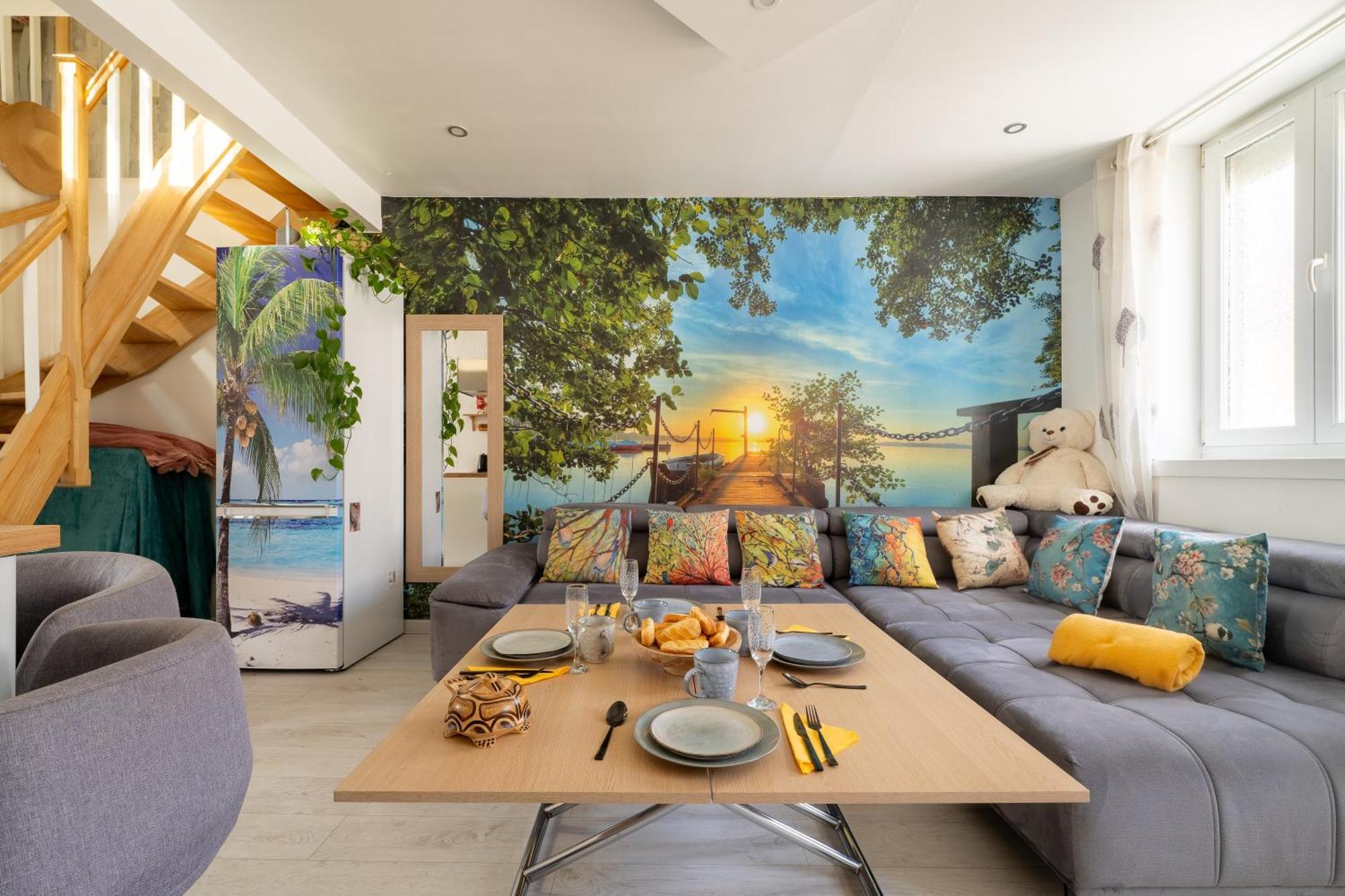Апартаменти Casa Inca Calais - Duplex Soleil Latino - Parking Free, Station Екстер'єр фото