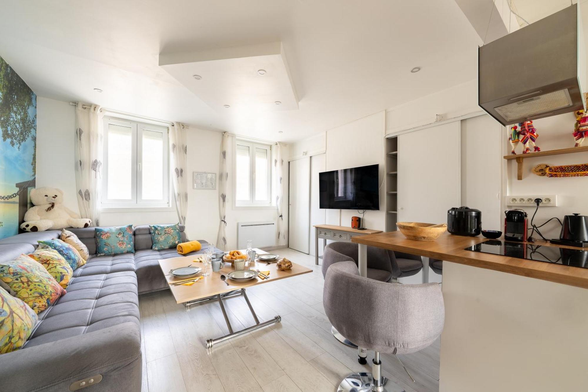 Апартаменти Casa Inca Calais - Duplex Soleil Latino - Parking Free, Station Екстер'єр фото