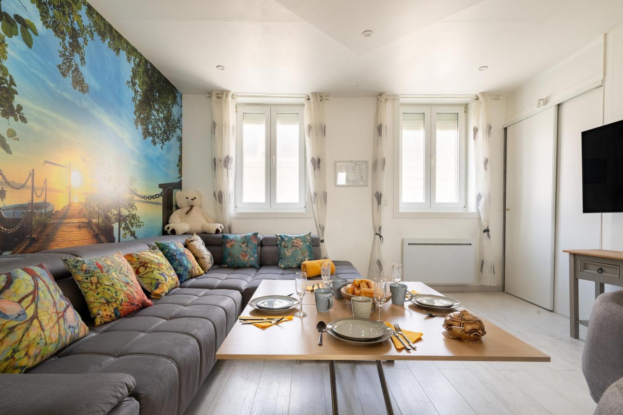 Апартаменти Casa Inca Calais - Duplex Soleil Latino - Parking Free, Station Екстер'єр фото