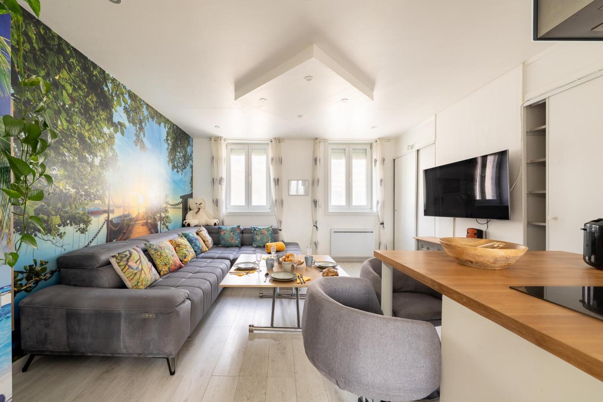 Апартаменти Casa Inca Calais - Duplex Soleil Latino - Parking Free, Station Екстер'єр фото