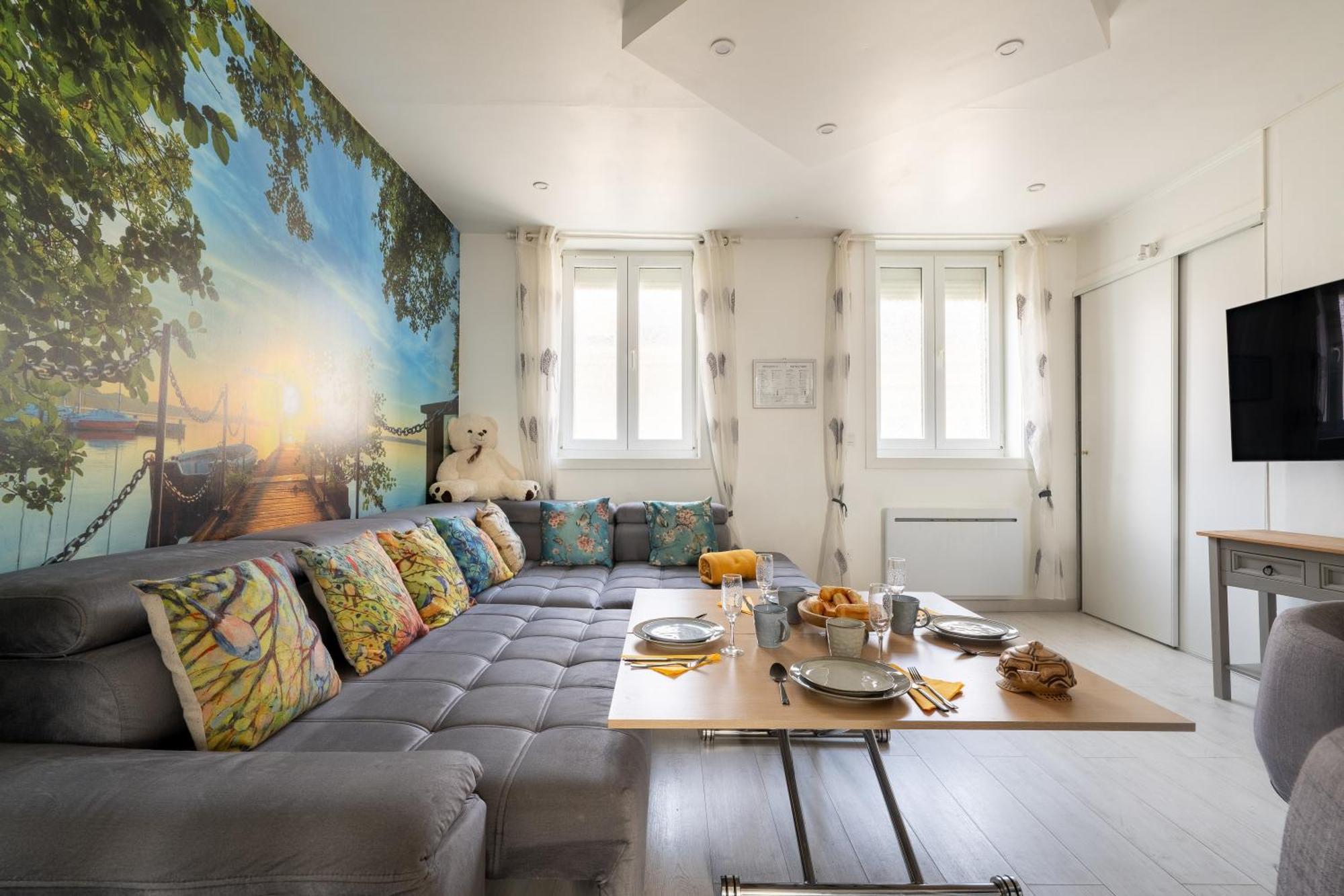 Апартаменти Casa Inca Calais - Duplex Soleil Latino - Parking Free, Station Екстер'єр фото